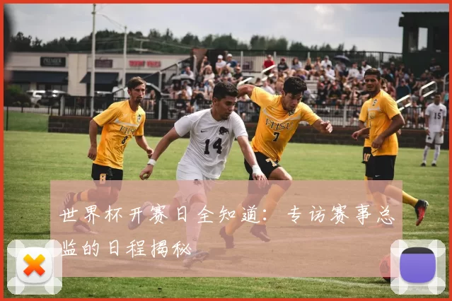 世界杯开赛日全知道：专访赛事总监的日程揭秘
