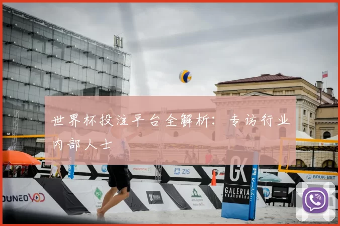 世界杯投注平台全解析：专访行业内部人士