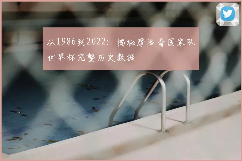 从1986到2022：揭秘摩洛哥国家队世界杯完整历史数据
