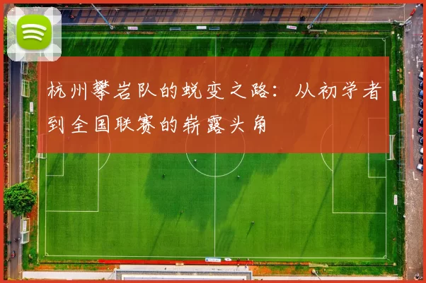 杭州攀岩队的蜕变之路：从初学者到全国联赛的崭露头角