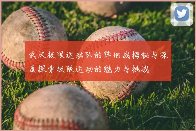 武汉极限运动队的阵地战揭秘与深度探索极限运动的魅力与挑战