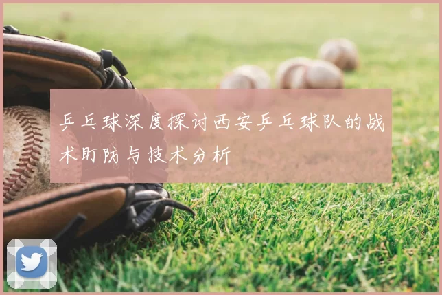 乒乓球深度探讨西安乒乓球队的战术盯防与技术分析